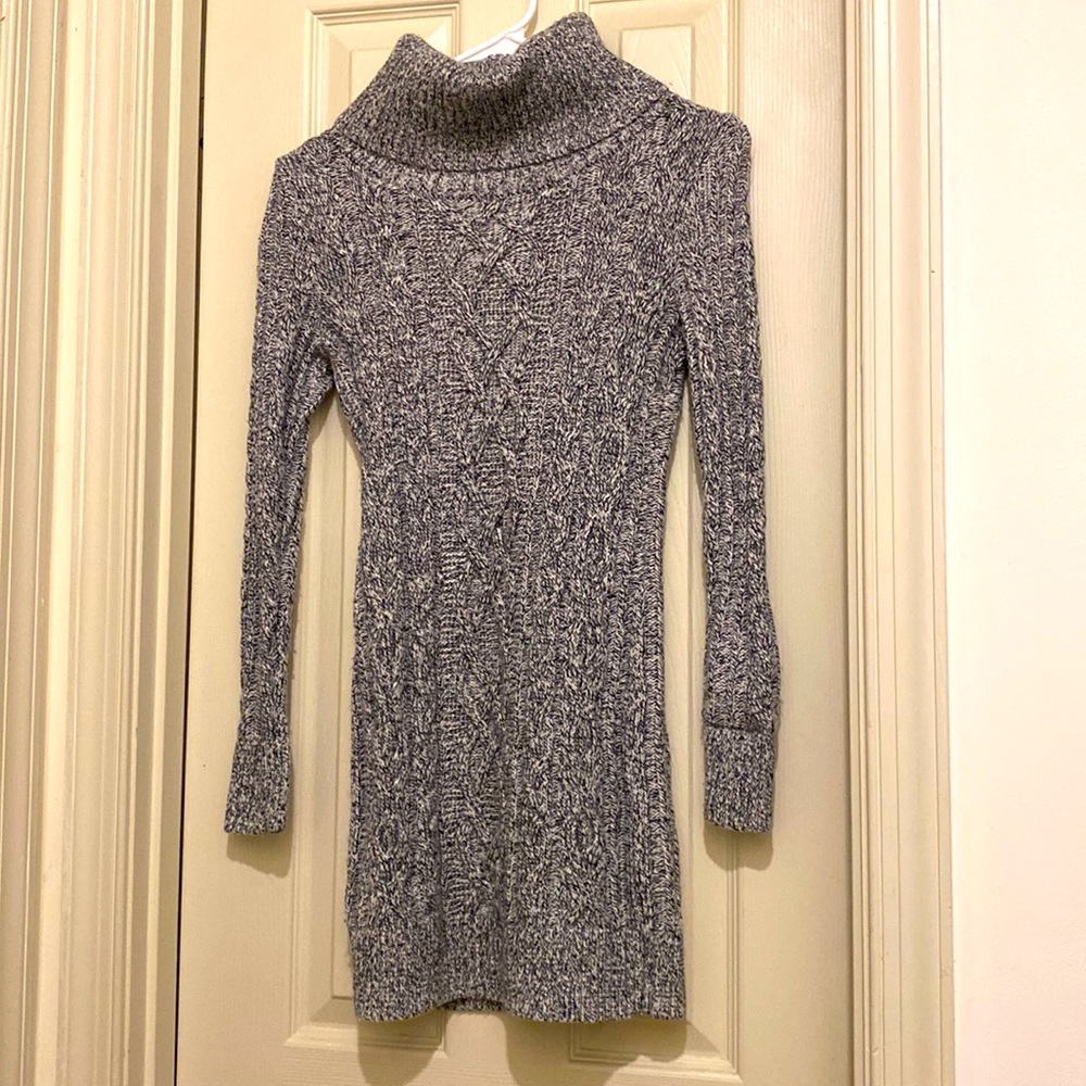 Loft Cowl Neck Sweater Dress